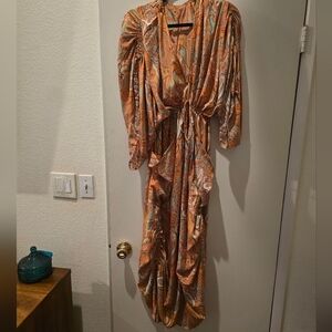 Bohemian Paisley Maxi Dress Bought At Topanga Farmers Market.